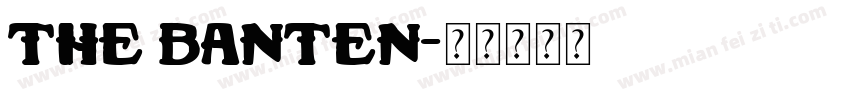 The Banten字体转换